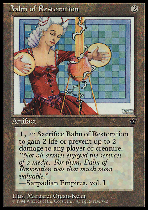 Balm of Restoration from Fallen Empires