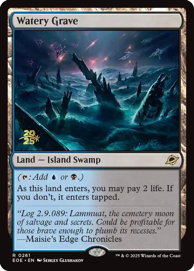 m1304 Foil 415 旧枠 湿った墓 Watery Grave ミントモール / MINT GAMES MTG(東日本橋) / 【RVR】【JPN