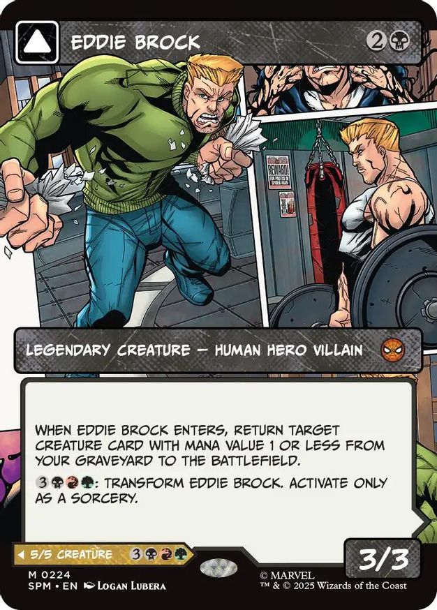 Eddie Brock (0224) (Borderless) Price From Marvel's Spider