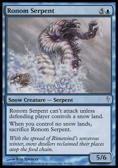 Ronom Serpent from Coldsnap