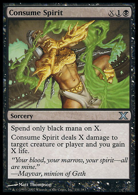 Consume Spirit from Tenth Edition