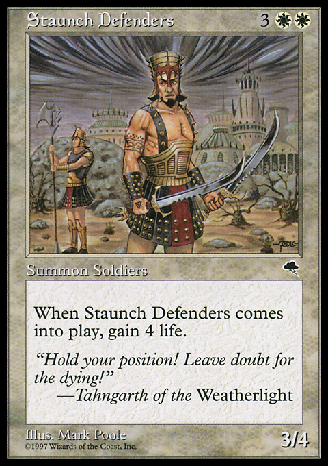 Staunch Defenders from Tempest