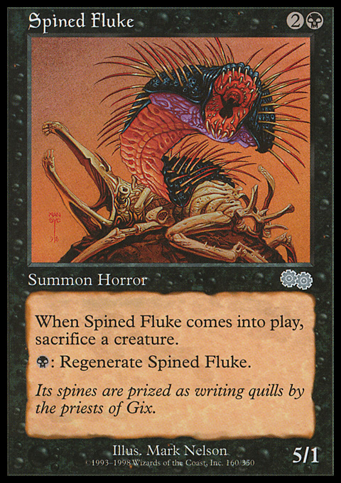 Spined Fluke from Urza's Saga