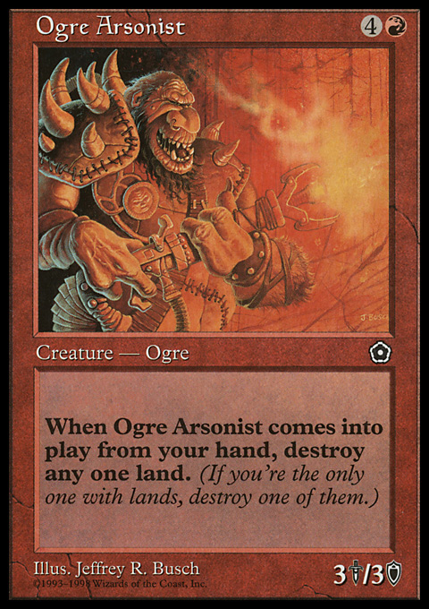 Ogre Arsonist from Portal Second Age