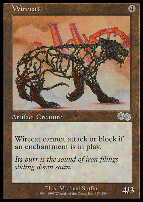 Wirecat from Urza's Saga