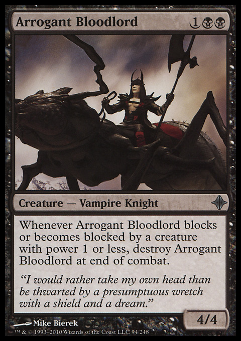 Arrogant Bloodlord from Rise of the Eldrazi