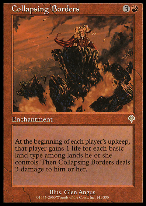 Collapsing Borders from Invasion