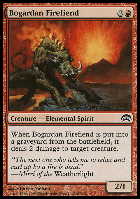 Bogardan Firefiend from Planechase