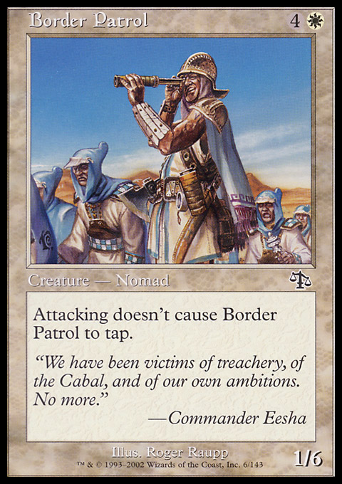 Border Patrol from Judgment