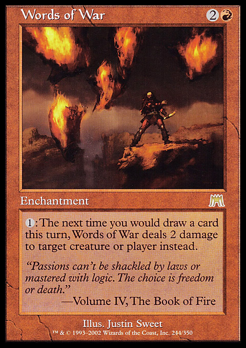 Words of War from Onslaught