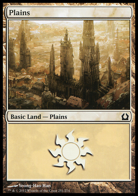 Plains (251) card from Return to Ravnica