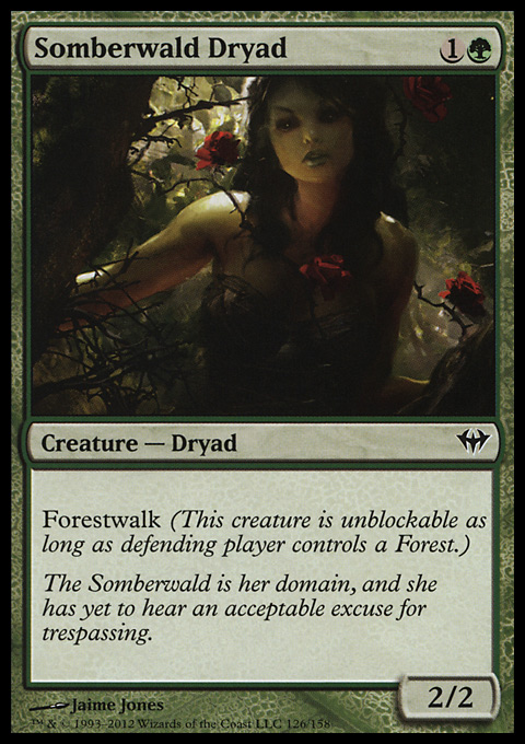 Somberwald Dryad from Dark Ascension