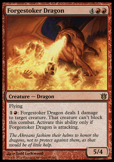 Forgestoker Dragon from Born of the Gods