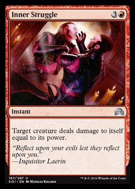 Inner Struggle from Shadows over Innistrad