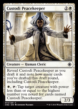 Custodi Peacekeeper from Conspiracy: Take the Crown