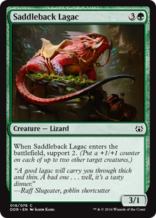 Saddleback Lagac from Duel Decks: Nissa vs. Ob Nixilis